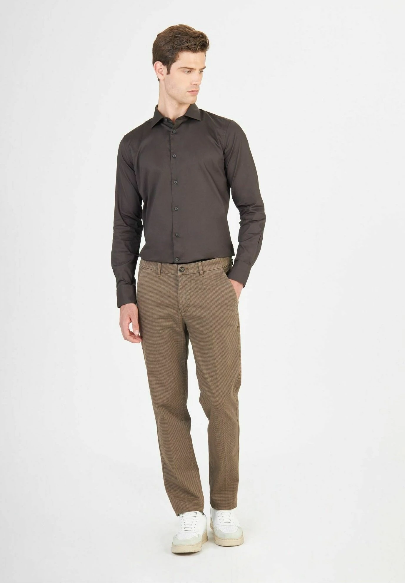 Grosgrain - Camicia - Marrone 3 Grosgrain - Camicia - Marrone