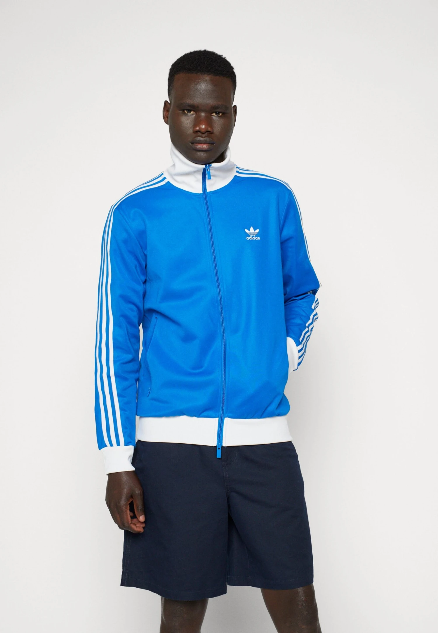 Adidas Originals Beckenbauer TtGiacca SportivaBlue Bird/White Uomo Pantaloni Sportivi E Joggers AD122T0DC-K11 3 Adidas Originals Beckenbauer TtGiacca SportivaBlue Bird/White Uomo Pantaloni Sportivi E Joggers AD122T0DC-K11