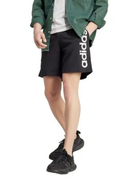 Adidas Sportswear Essentials LinearPantaloni SportiviBlack Uomo Bermuda ADQ42E016-Q11