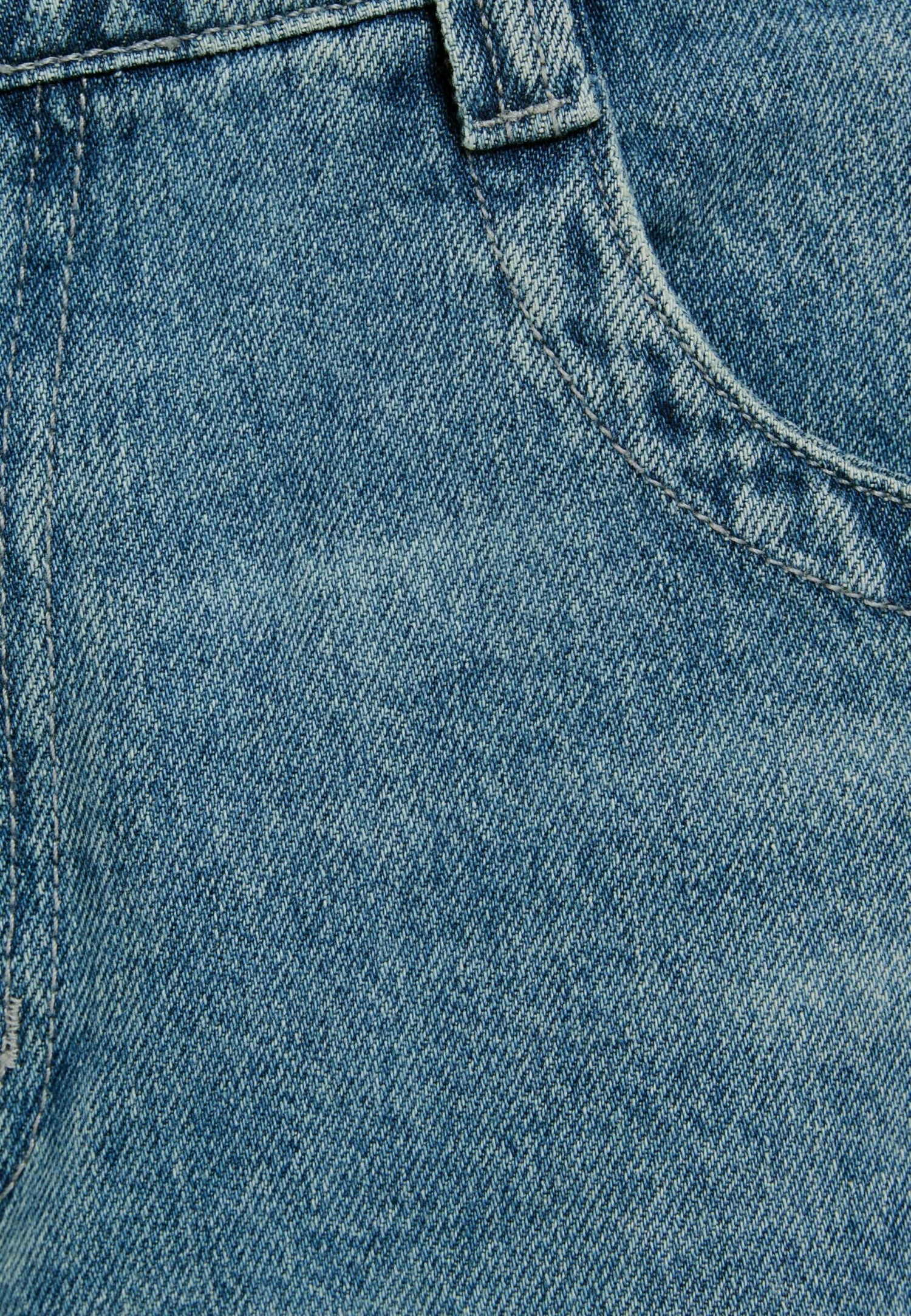 BERSHKA Baggy Bermuda- Shorts Di Jeans - Blue Grey 8 BERSHKA Baggy Bermuda- Shorts Di Jeans - Blue Grey - immagine 6