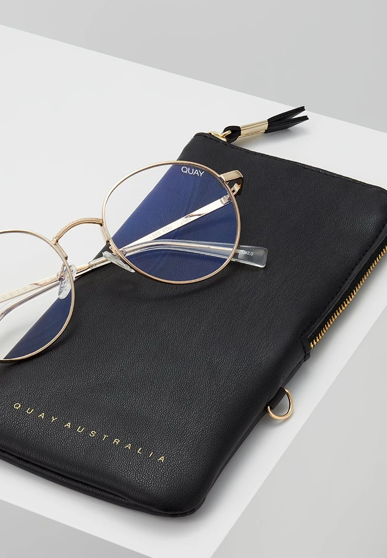 QUAY AUSTRALIA I See You Blue LightOcchiali Anti Luce BluGold-Coloured/Clear Uomo Occhiali Per Luce Blu Q0152K00F-F11 5 QUAY AUSTRALIA I See You Blue LightOcchiali Anti Luce BluGold-Coloured/Clear Uomo Occhiali Per Luce Blu Q0152K00F-F11 - immagine 3