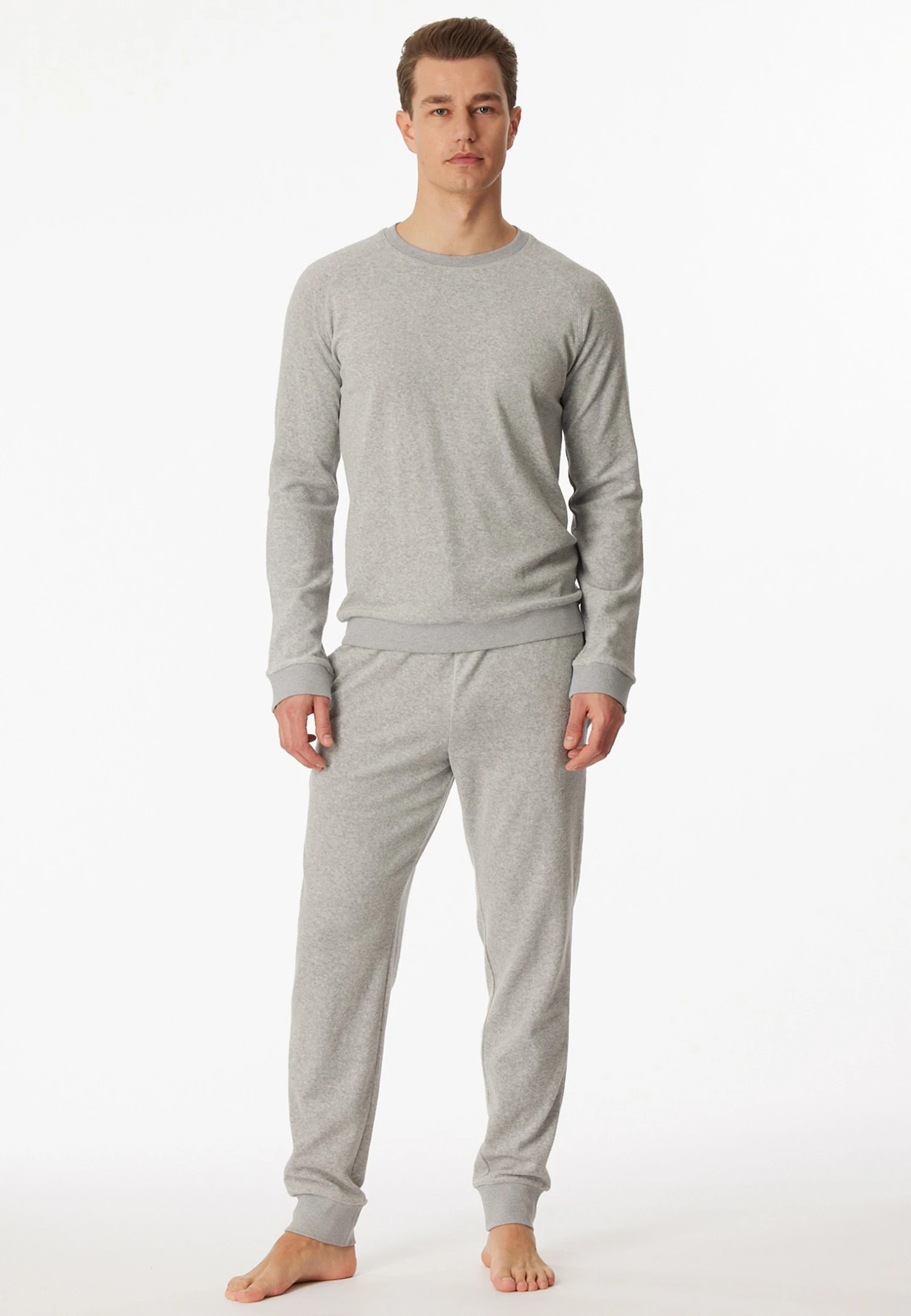 Schiesser Set - Pigiama - Grau Mel 3 Schiesser Set - Pigiama - Grau Mel