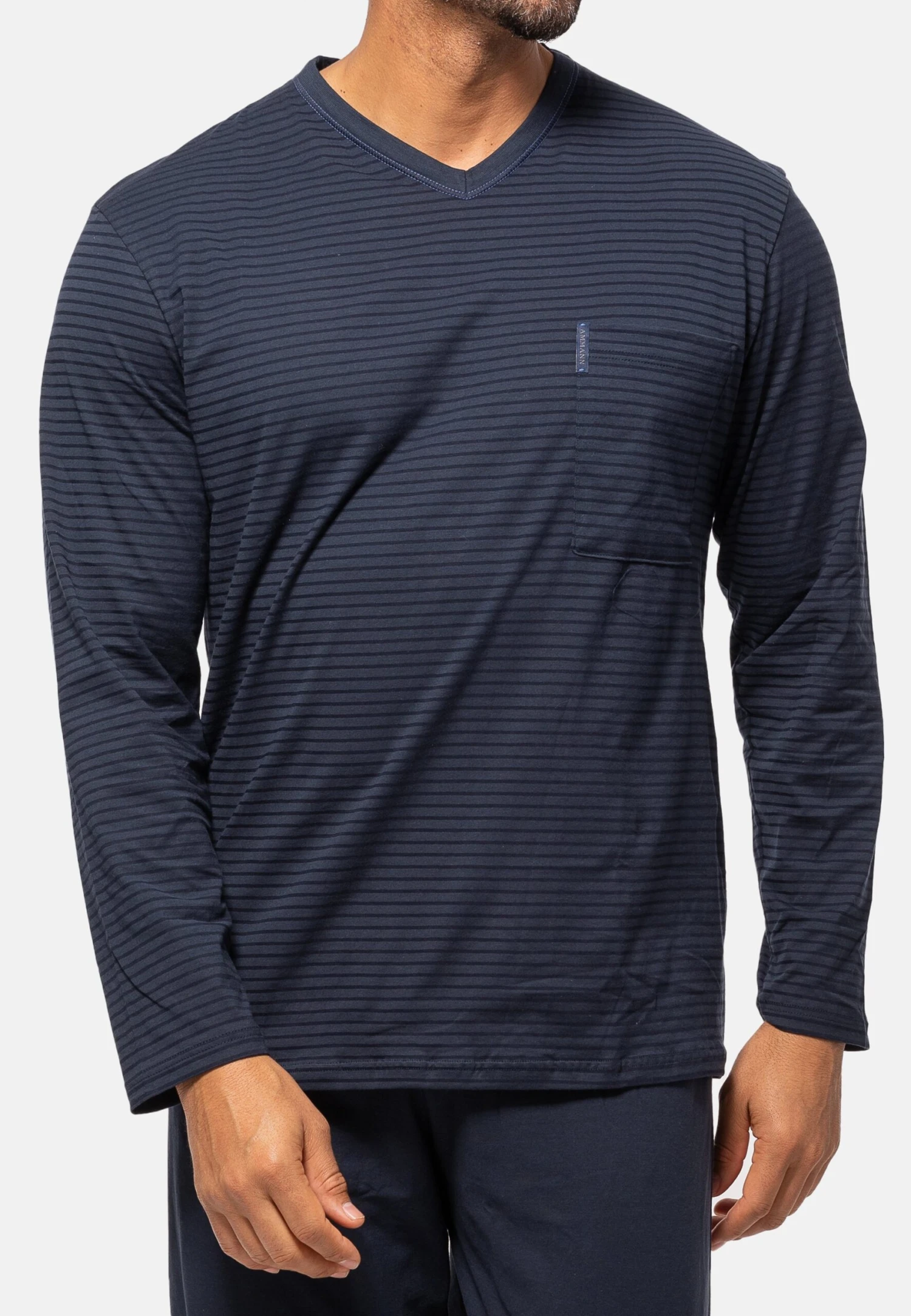 Langarm Extra Light SetPigiamaTotal Eclipse Uomo Per La Notte AMV82M012-K11 6 Langarm Extra Light SetPigiamaTotal Eclipse Uomo Per La Notte AMV82M012-K11 - immagine 4