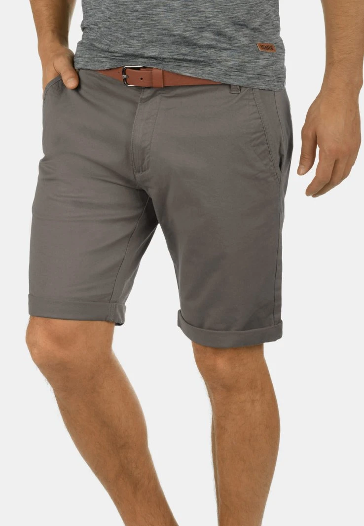 Solid Sdmontijo - Shorts - Mid Grey 3 Solid Sdmontijo - Shorts - Mid Grey
