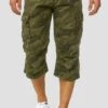 Indicode Jeans Mit Gürtel Nicolas - Shorts - Mottled Dark Green -Negozio Di Abbigliamento Zalando 58bf9a06f45b41a3ac47b949c3cf5401