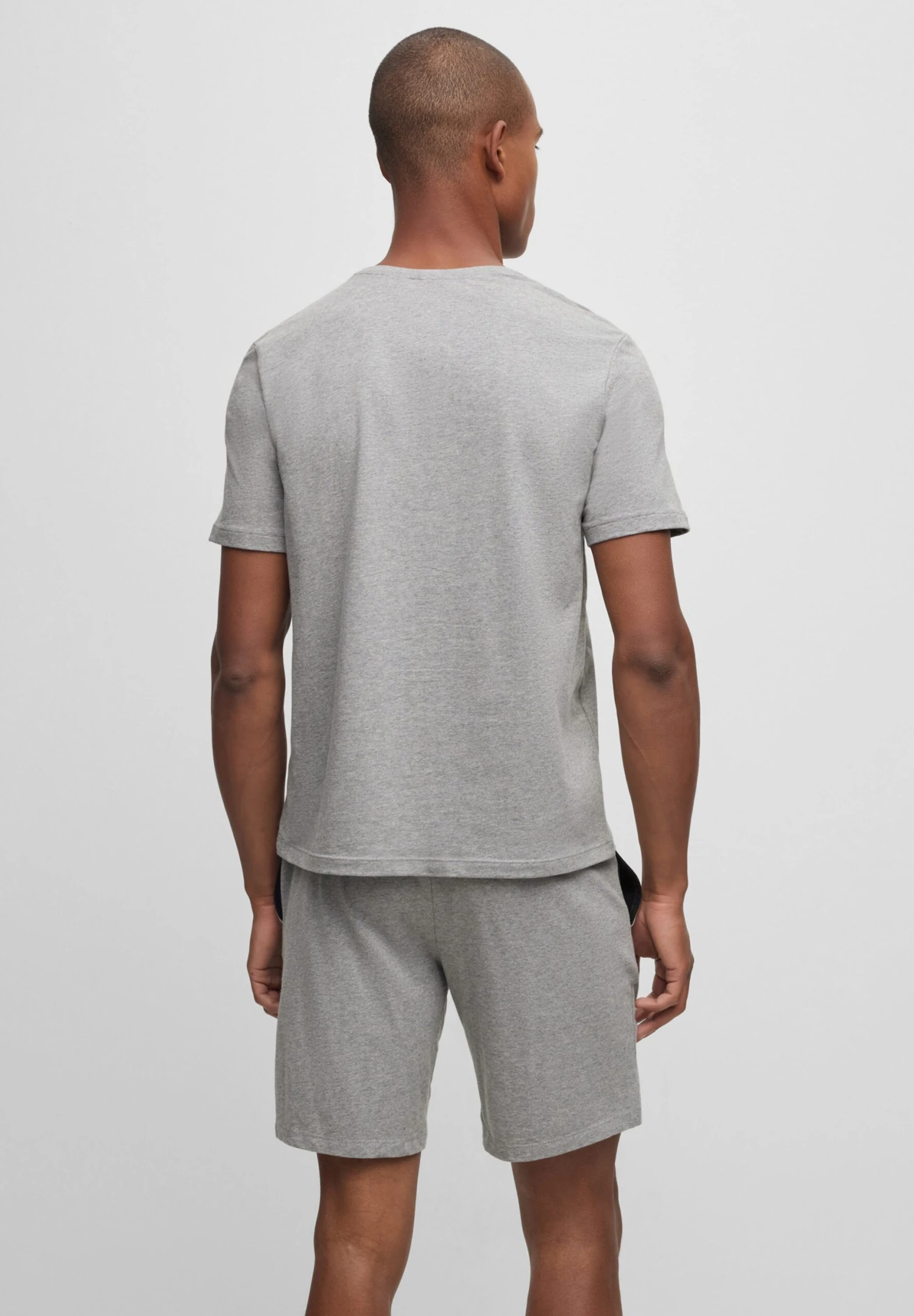 Boss Mix And MatchMaglia Del PigiamaMedium Grey Uomo Per La Notte BB182N02D-C11 5 Boss Mix And MatchMaglia Del PigiamaMedium Grey Uomo Per La Notte BB182N02D-C11 - immagine 3