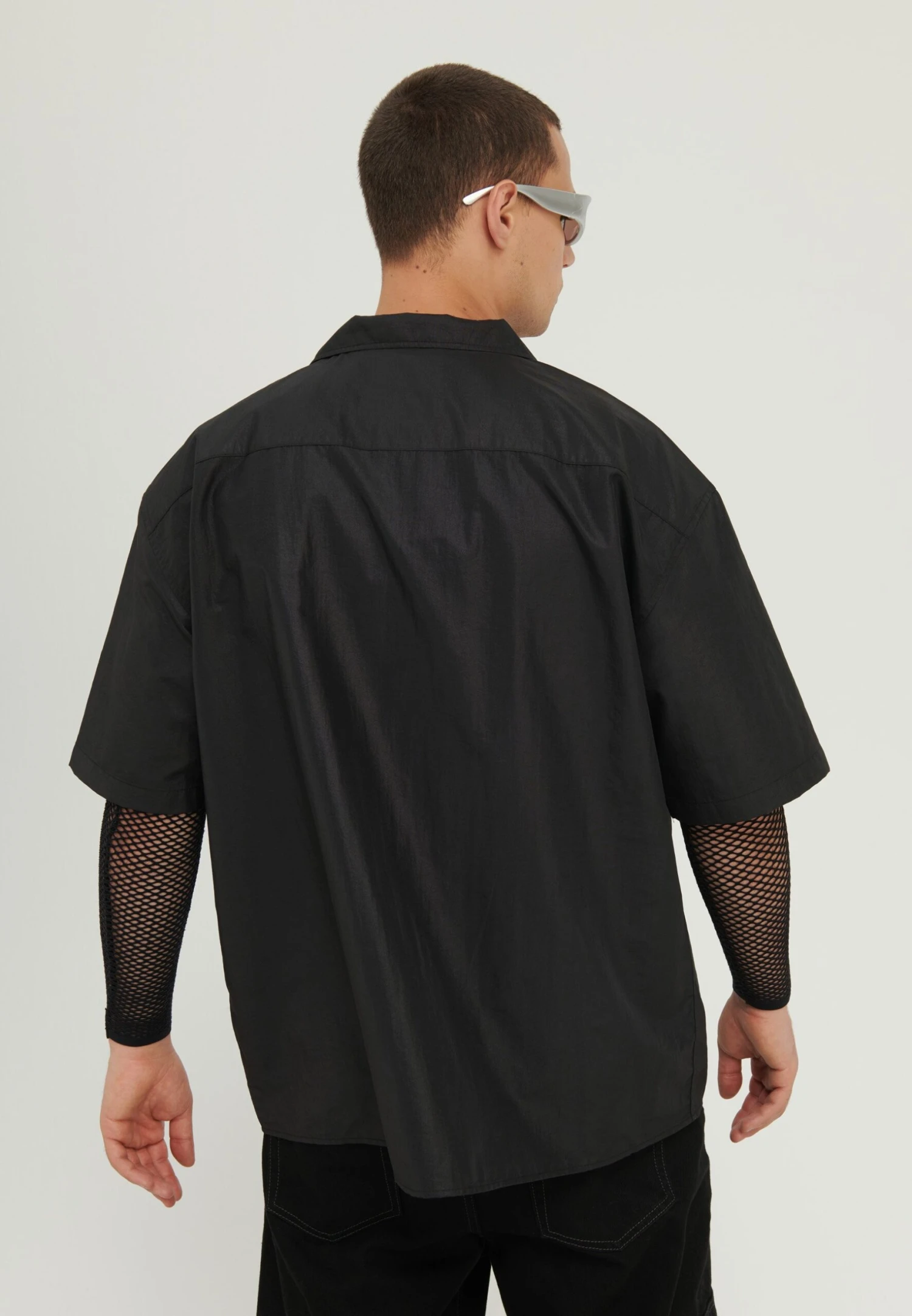 YOURTURN UnisexCamiciaBlack Uomo Camicie YO12100ZS-Q11 5 YOURTURN UnisexCamiciaBlack Uomo Camicie YO12100ZS-Q11 - immagine 3