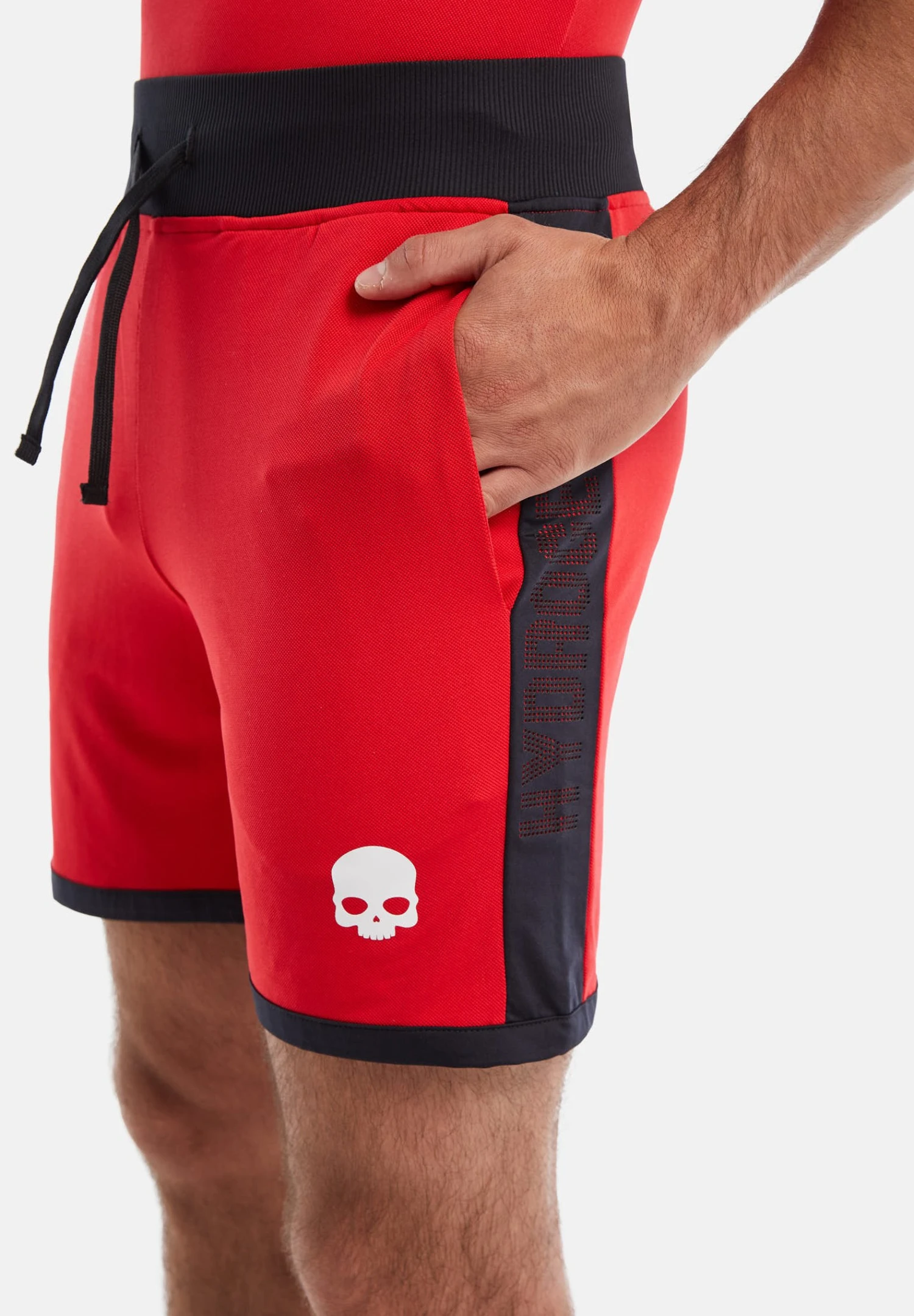 Hydrogen Tech ShortsRed Black Uomo Bermuda 1HY22F00C-G11 5 Hydrogen Tech ShortsRed Black Uomo Bermuda 1HY22F00C-G11 - immagine 3