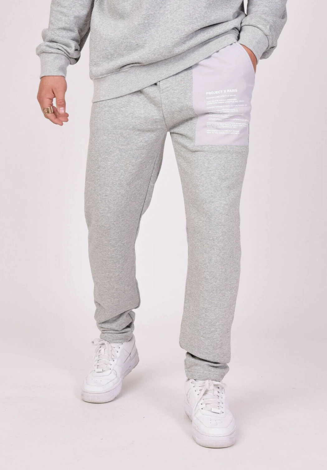 Pantaloni SportiviGris Clair Uomo Pantaloni Sportivi E Joggers PRK22E02I-C11 3 Pantaloni SportiviGris Clair Uomo Pantaloni Sportivi E Joggers PRK22E02I-C11