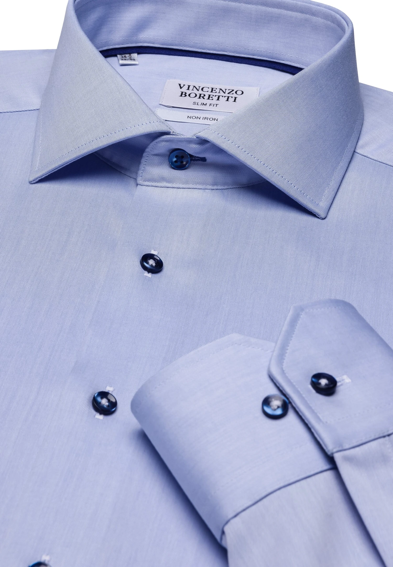 Tailliert BügelfreiCamicia EleganteHellblau Uomo Camicie VB322D00B-K13 5 Tailliert BügelfreiCamicia EleganteHellblau Uomo Camicie VB322D00B-K13 - immagine 3