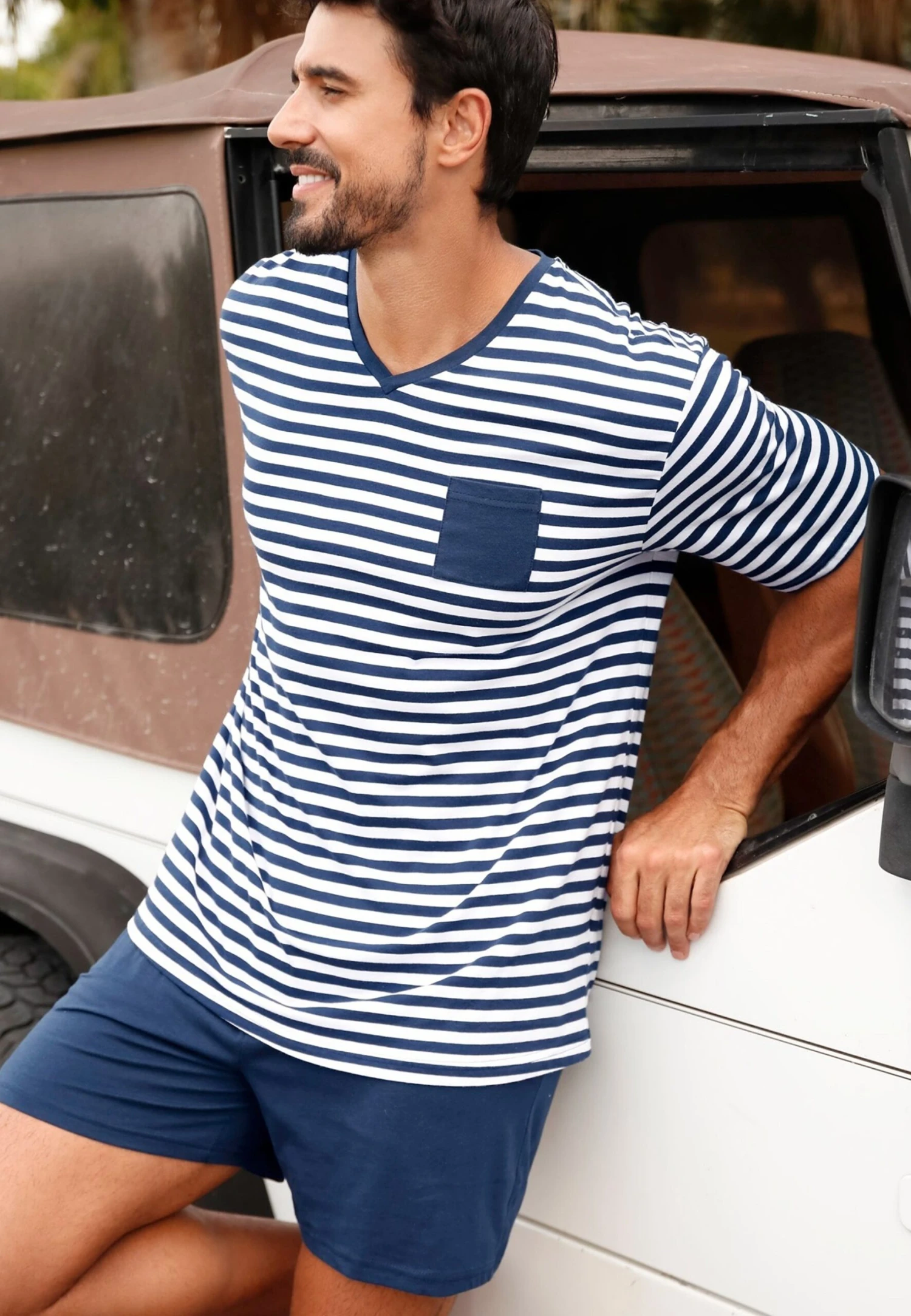 SetPigiamaBlue Uomo Per La Notte B3D82M00T-K11 7 SetPigiamaBlue Uomo Per La Notte B3D82M00T-K11 - immagine 5