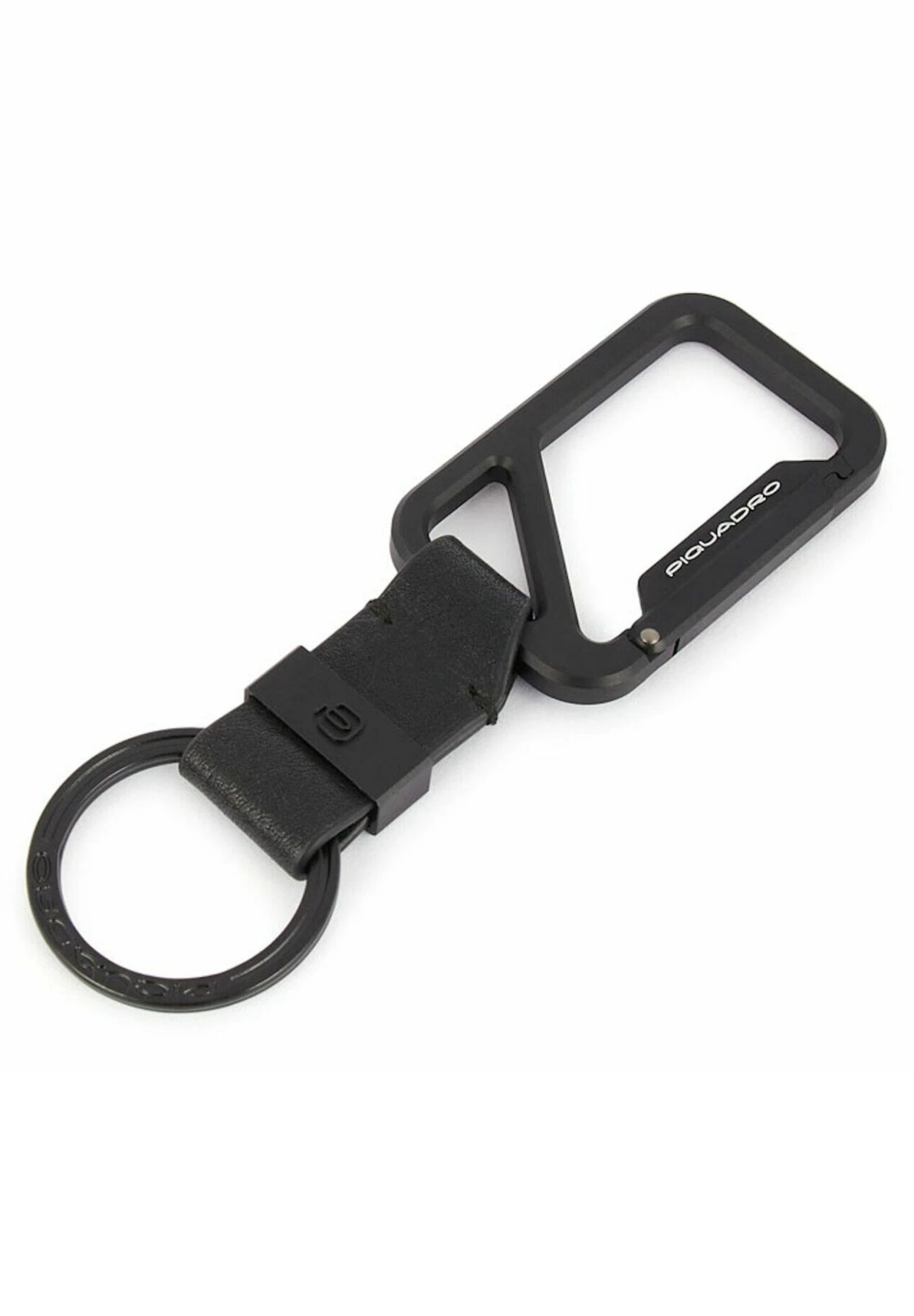 Piquadro Avec Mousqueton Double - Portachiavi - Nero 3 Piquadro Avec Mousqueton Double - Portachiavi - Nero