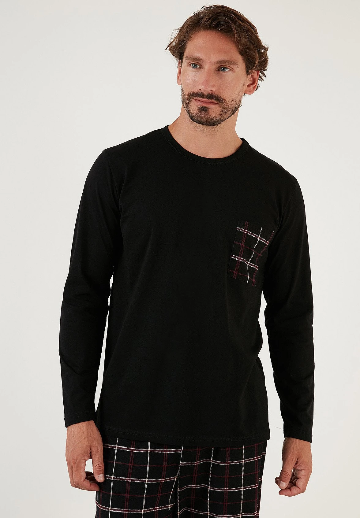 Regular Fit Set - Pigiama - Black 6 Regular Fit Set - Pigiama - Black - immagine 4