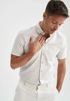 DeFacto Slim Fit- Camicia - Beige