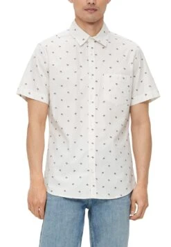 S.Oliver Kurzarm Mit All-Over-Druck - Camicia - Weiß -Negozio Di Abbigliamento Zalando 6e0b974e84a14946ba852dfe7dac2252