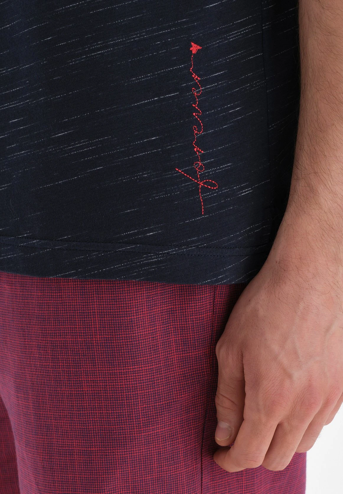 Embroidered - Pigiama - Navy 7 Embroidered - Pigiama - Navy - immagine 5