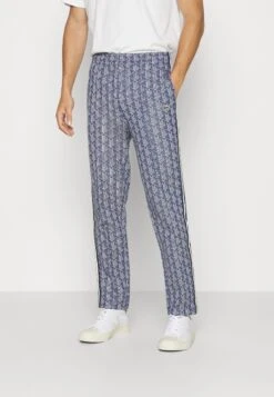 Lacoste Monogram TrackpantPantaloni SportiviMethylene/Flour Uomo Pantaloni Sportivi E Joggers LA222E050-K11