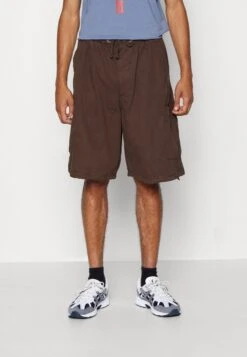 Jaded London Oversized Parachute Cargo ShortsShortsBrown Uomo Bermuda JL022F00F-O11