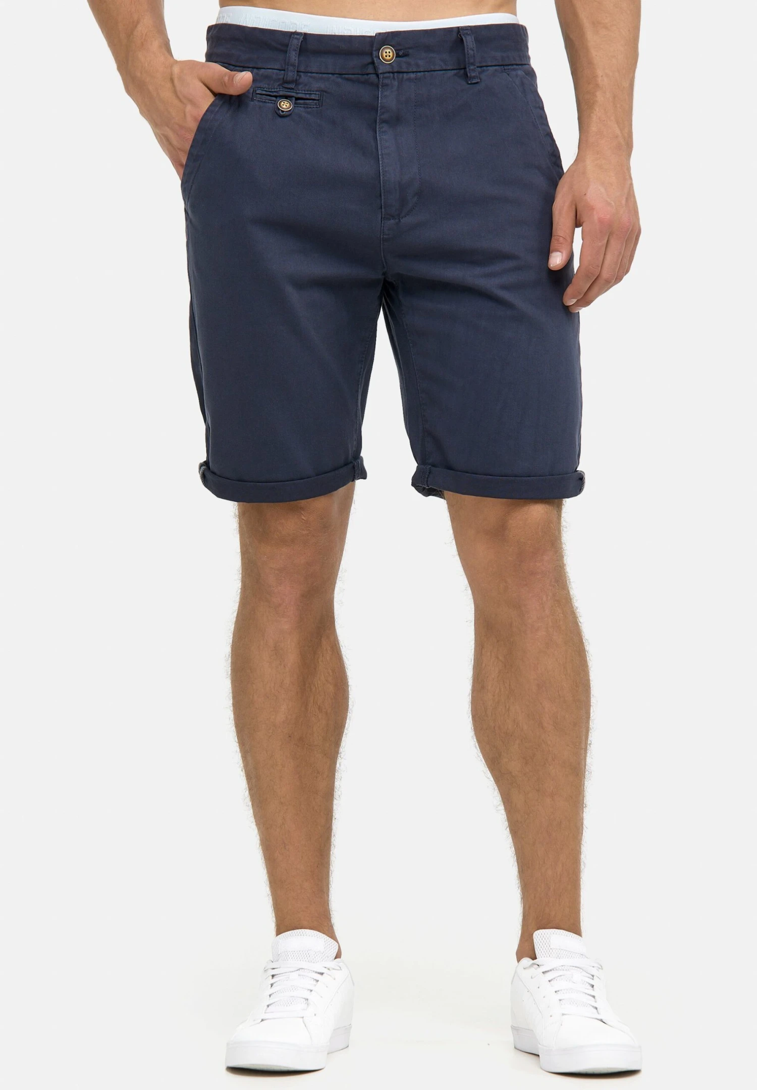 Indicode Jeans Casual FitShortsBlau Navy Uomo Bermuda IJ022F00I-K11 3 Indicode Jeans Casual FitShortsBlau Navy Uomo Bermuda IJ022F00I-K11