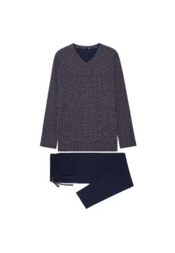Hom Hal - Pigiama - Navy Print -Negozio Di Abbigliamento Zalando 75cc9b951e77438e8842a6fd7f1291af