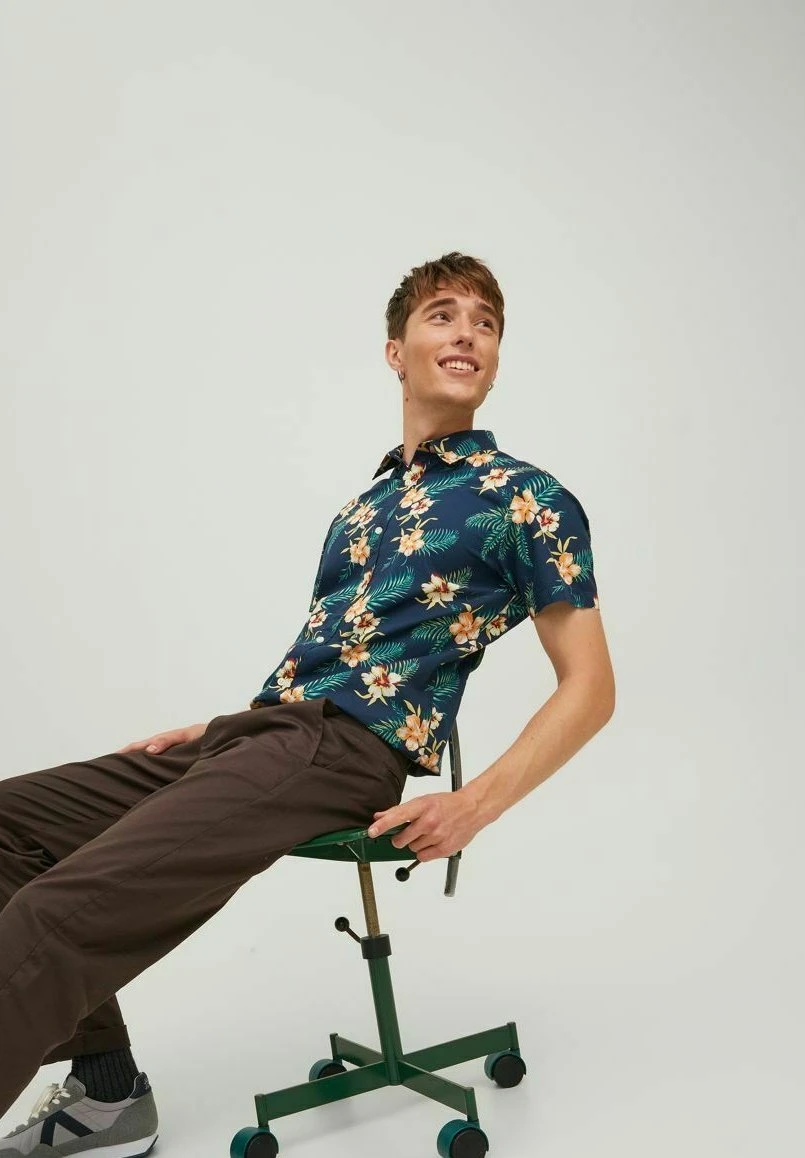 Jack & Jones Becks - Camicia - Navy Blazer 7 Jack & Jones Becks - Camicia - Navy Blazer - immagine 5