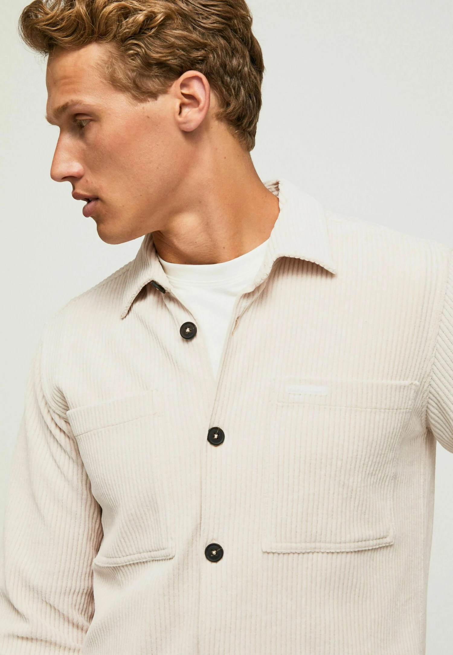 Pepe Jeans PortoCamiciaIvory Uomo Camicie PE122D0I5-B11 6 Pepe Jeans PortoCamiciaIvory Uomo Camicie PE122D0I5-B11 - immagine 4