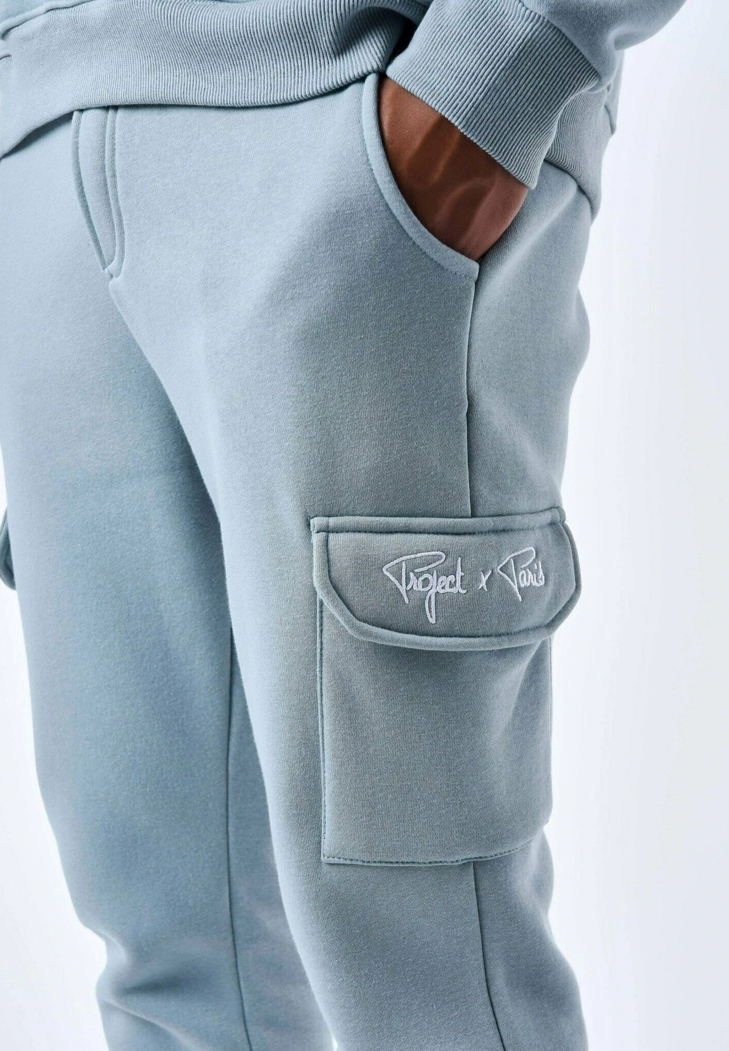 De Jogging Style Cargo SignaturePantaloni SportiviBleu Gris Uomo Pantaloni Sportivi E Joggers PRK22E040-K13 6 De Jogging Style Cargo SignaturePantaloni SportiviBleu Gris Uomo Pantaloni Sportivi E Joggers PRK22E040-K13 - immagine 4