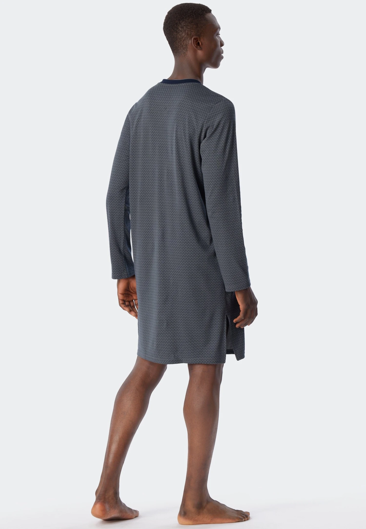 Schiesser Fine InterlockCamicia Da NotteJade Uomo Per La Notte S5982M0BE-Q11 5 Schiesser Fine InterlockCamicia Da NotteJade Uomo Per La Notte S5982M0BE-Q11 - immagine 3