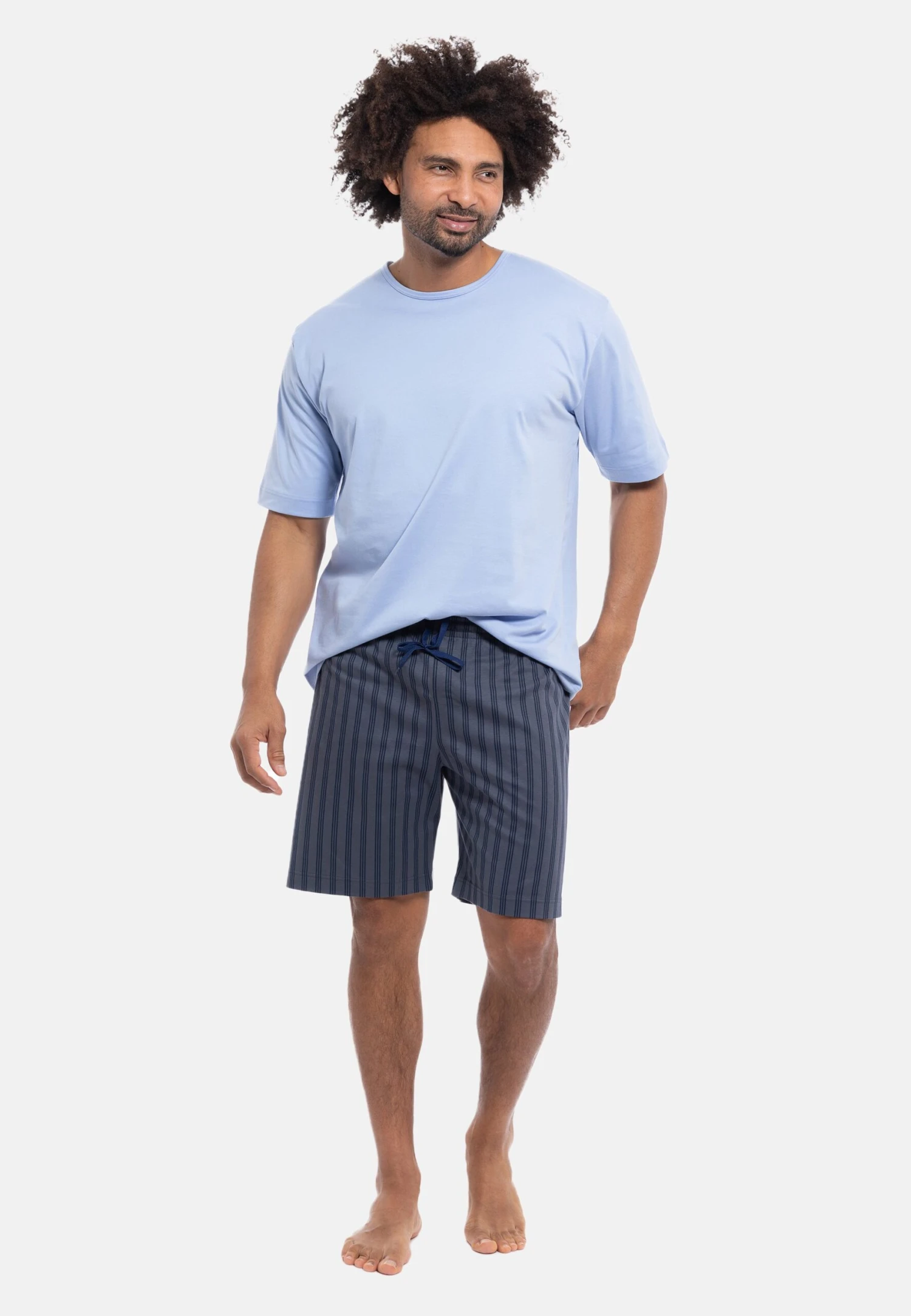 MEY Set - Pigiama - Blau Grau 4 MEY Set - Pigiama - Blau Grau - immagine 2