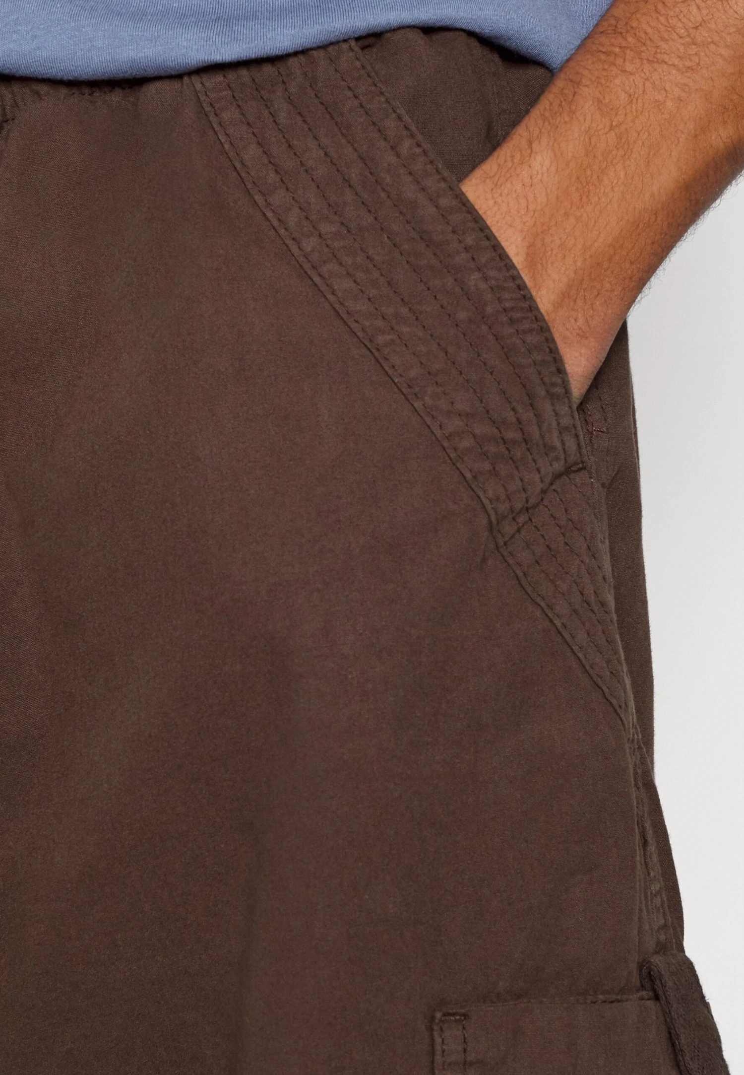 Jaded London Oversized Parachute Cargo ShortsShortsBrown Uomo Bermuda JL022F00F-O11 7 Jaded London Oversized Parachute Cargo ShortsShortsBrown Uomo Bermuda JL022F00F-O11 - immagine 5