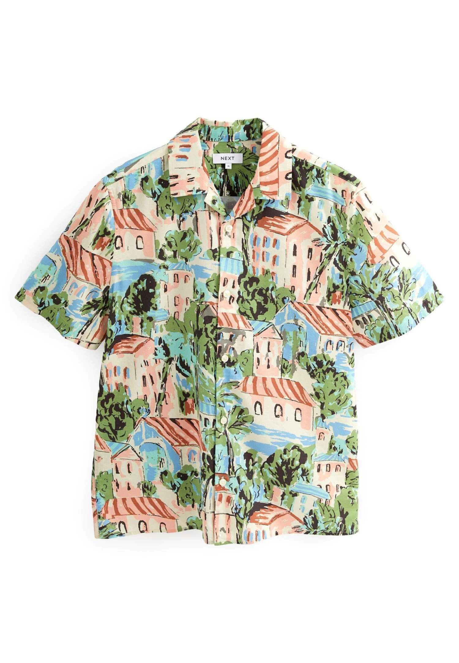 Next Short Sleeve Printed StandardCamiciaNeutral Uomo Camicie NX322D1MH-B12 4 Next Short Sleeve Printed StandardCamiciaNeutral Uomo Camicie NX322D1MH-B12 - immagine 2