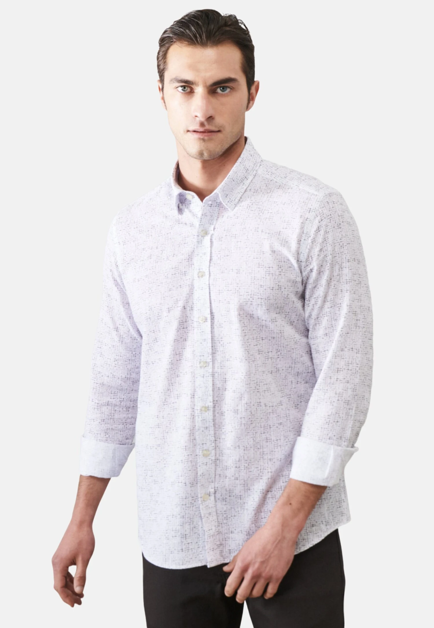 CamiciaWhite Black Uomo Camicie A7T22D038-A11 3 CamiciaWhite Black Uomo Camicie A7T22D038-A11