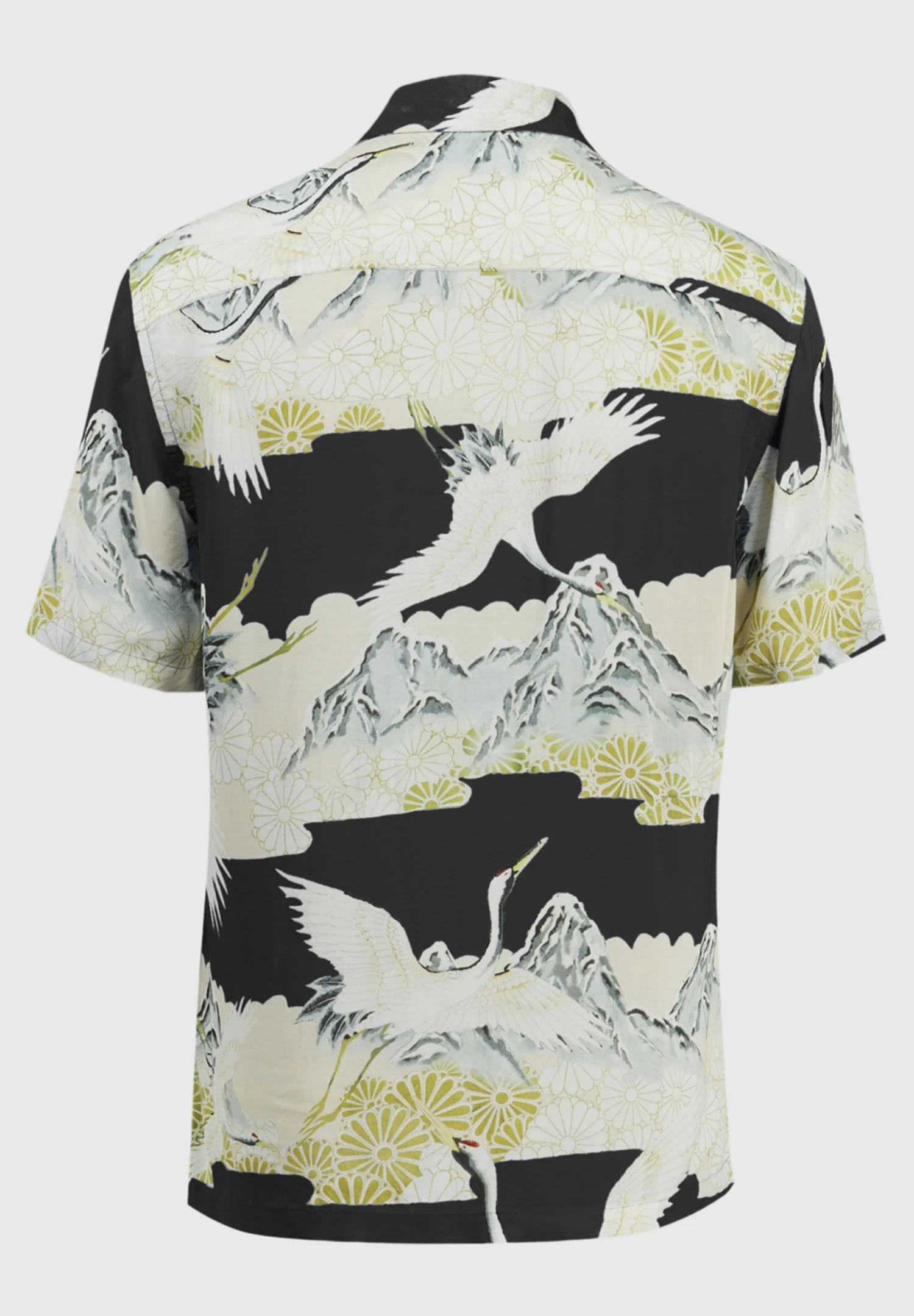 AllSaints Soaring Ss Shirt - Camicia - Black 4 AllSaints Soaring Ss Shirt - Camicia - Black - immagine 2