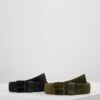 URBAN CLASSICS Elastic Belt 2 Pack - Cintura Intrecciata - Black/Olive 1 URBAN CLASSICS Elastic Belt 2 Pack - Cintura Intrecciata - Black/Olive -Negozio Di Abbigliamento Zalando 86662b1bd37a436ab0b021a07800c52f