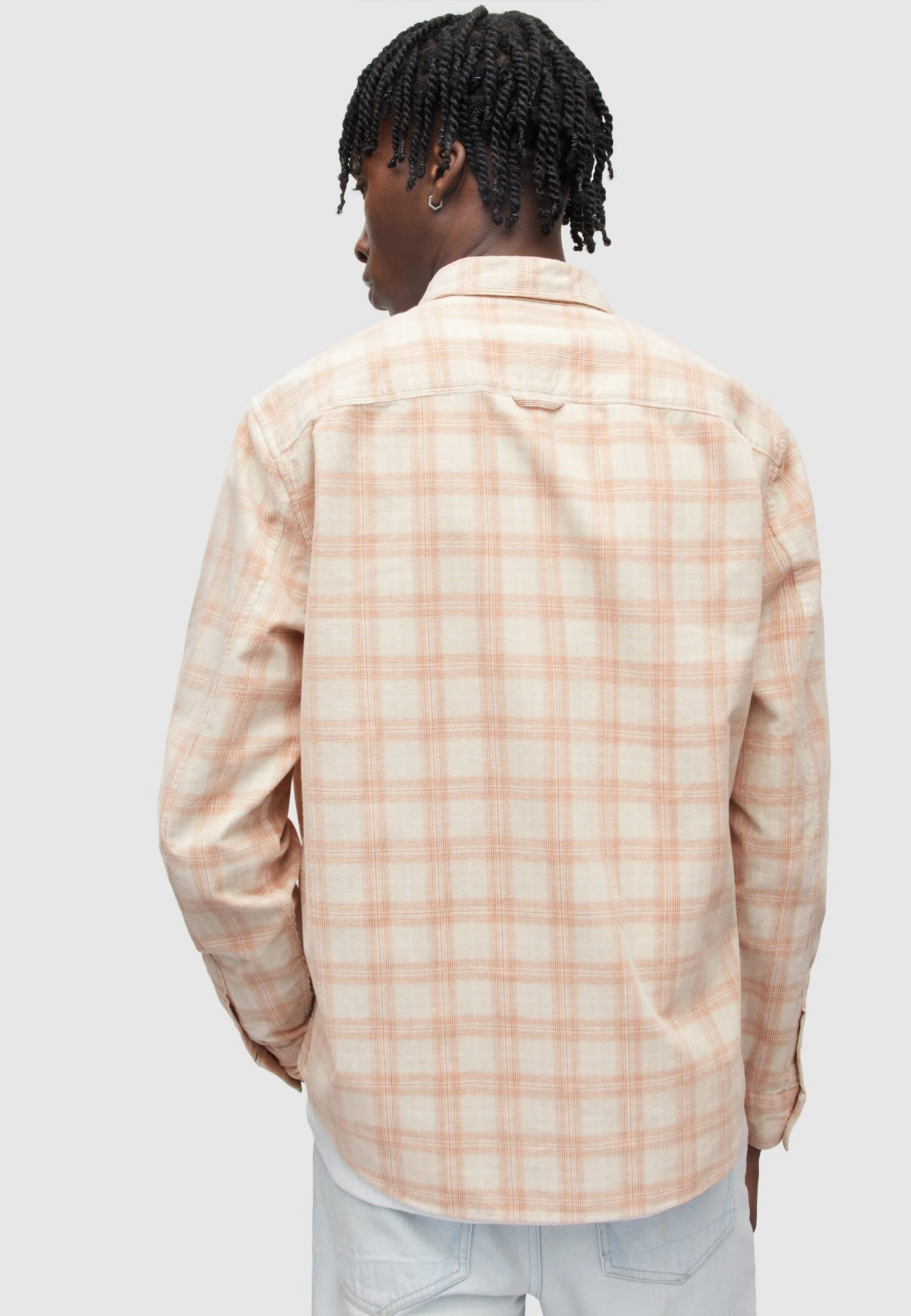 AllSaints Busquets Ls- Camicia - White 5 AllSaints Busquets Ls- Camicia - White - immagine 3