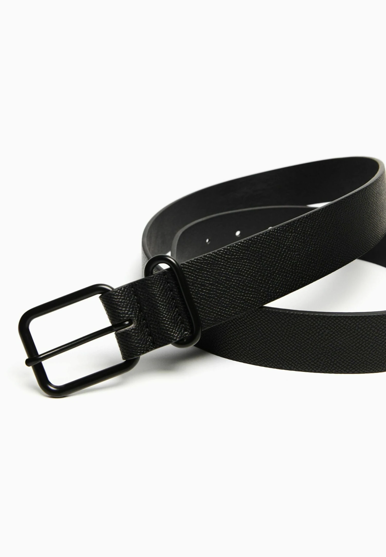 BERSHKA Textured CinturaBlack Uomo Cinture BEJ52D015-Q11 6 BERSHKA Textured CinturaBlack Uomo Cinture BEJ52D015-Q11 - immagine 4