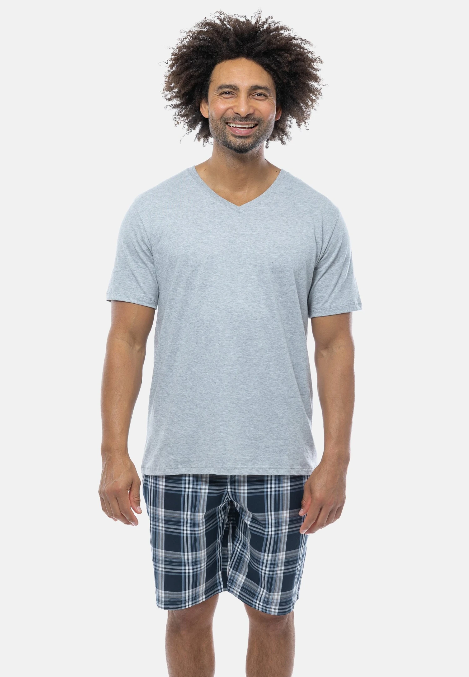 Schiesser PigiamaBlau Grau Uomo Per La Notte S5982M0AD-K11 3 Schiesser PigiamaBlau Grau Uomo Per La Notte S5982M0AD-K11