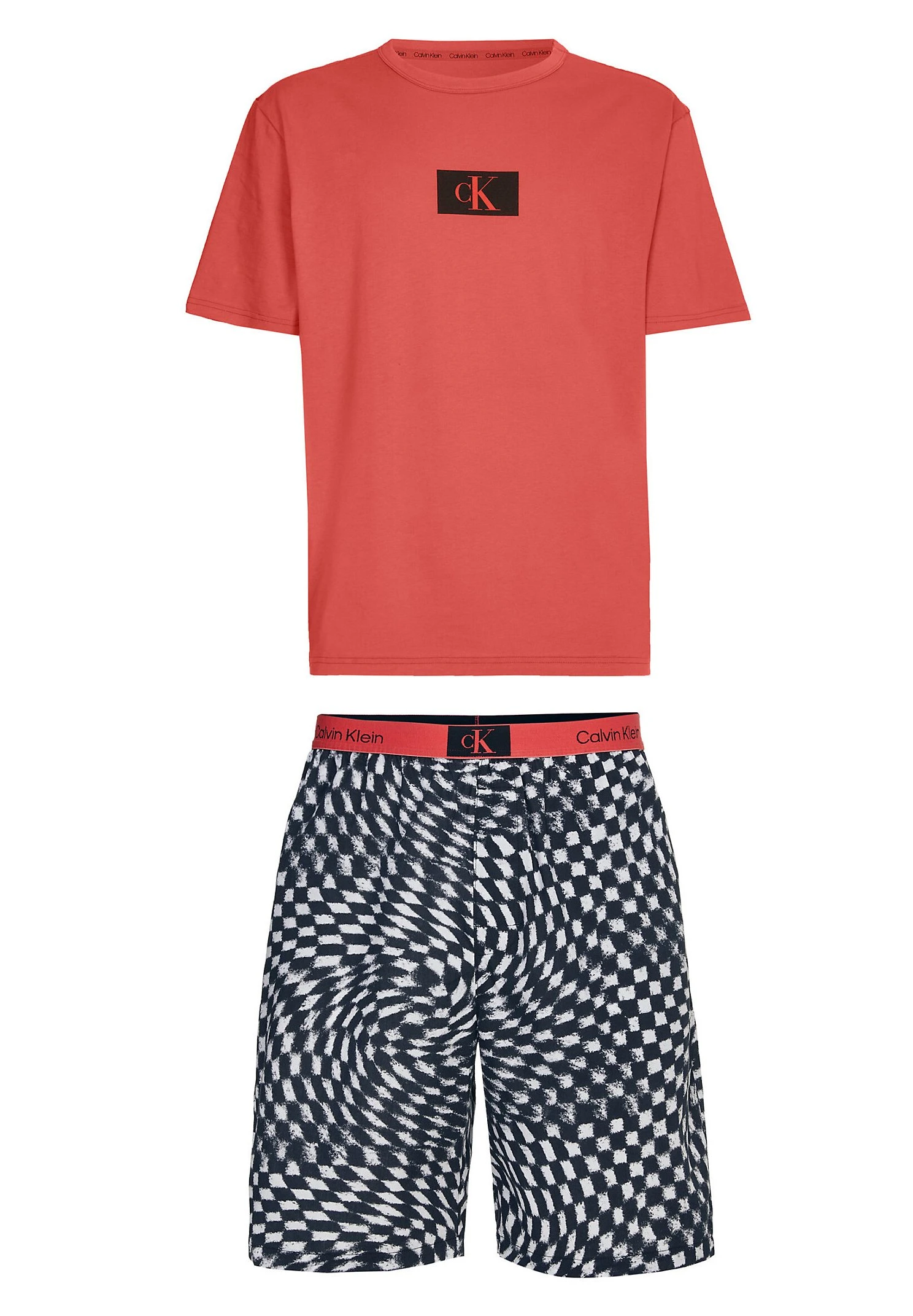 S S Short SetPigiamaCl Mln Top Dstrssd Chkrbrd Blk Btm Uomo Per La Notte C1182M016-Q12 4 S S Short SetPigiamaCl Mln Top Dstrssd Chkrbrd Blk Btm Uomo Per La Notte C1182M016-Q12 - immagine 2