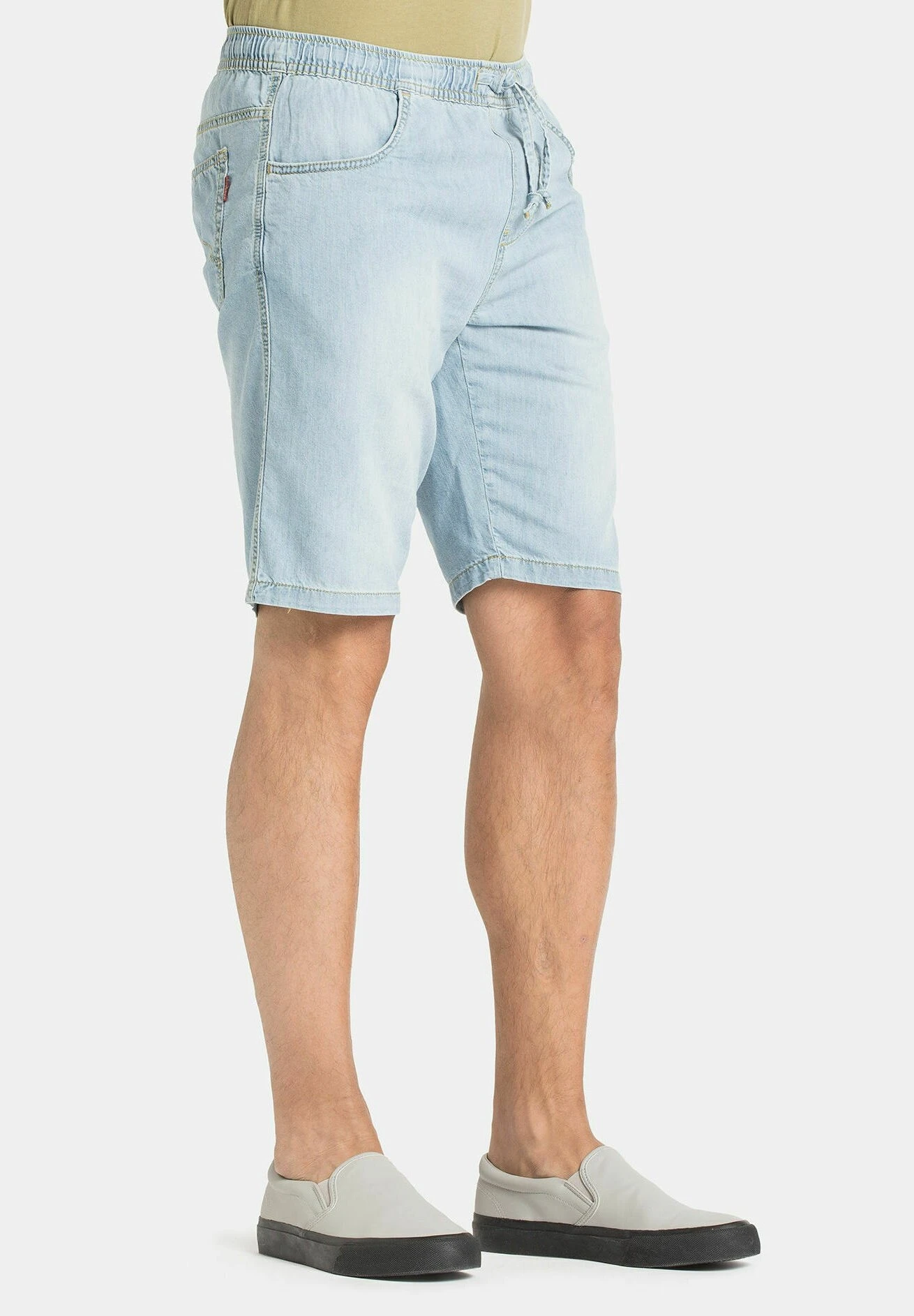 Shorts Di JeansLavaggio Blu Chiaro/Super Stone Wash Uomo Bermuda C4D22F00K-K11 5 Shorts Di JeansLavaggio Blu Chiaro/Super Stone Wash Uomo Bermuda C4D22F00K-K11 - immagine 3
