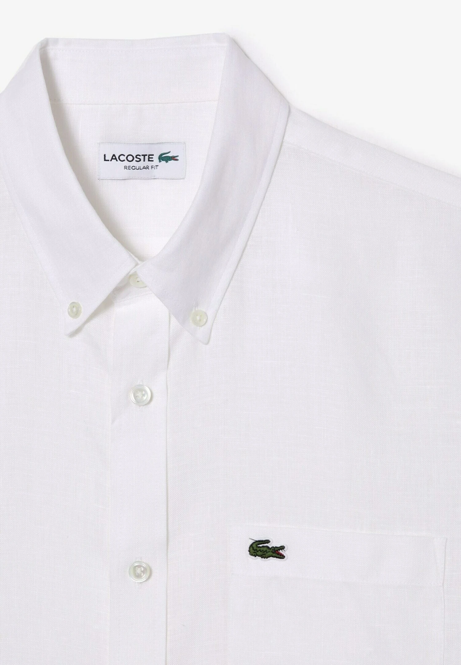Lacoste CamiciaBlanc Uomo Camicie LA222D0AT-A11 8 Lacoste CamiciaBlanc Uomo Camicie LA222D0AT-A11 - immagine 6