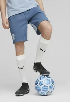 Puma Manchester City Football Casuals Pantaloncini SportiviDeep Dive Blue Wash Uomo Bermuda PU142E1M7-K11