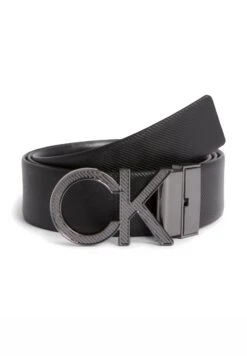 Calvin Klein CinturaSmooth Black/Texture Uomo Cinture 6CA52D0A7-Q11