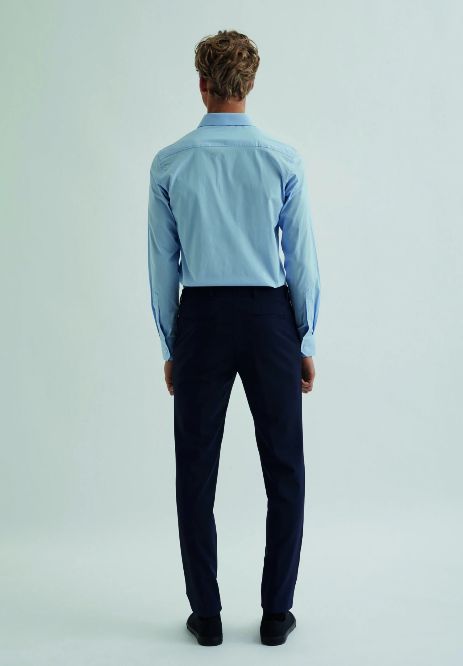 Bertoni GustavCamicia EleganteLittle Boy Blue Uomo Camicie B0122D01U-K11 5 Bertoni GustavCamicia EleganteLittle Boy Blue Uomo Camicie B0122D01U-K11 - immagine 3