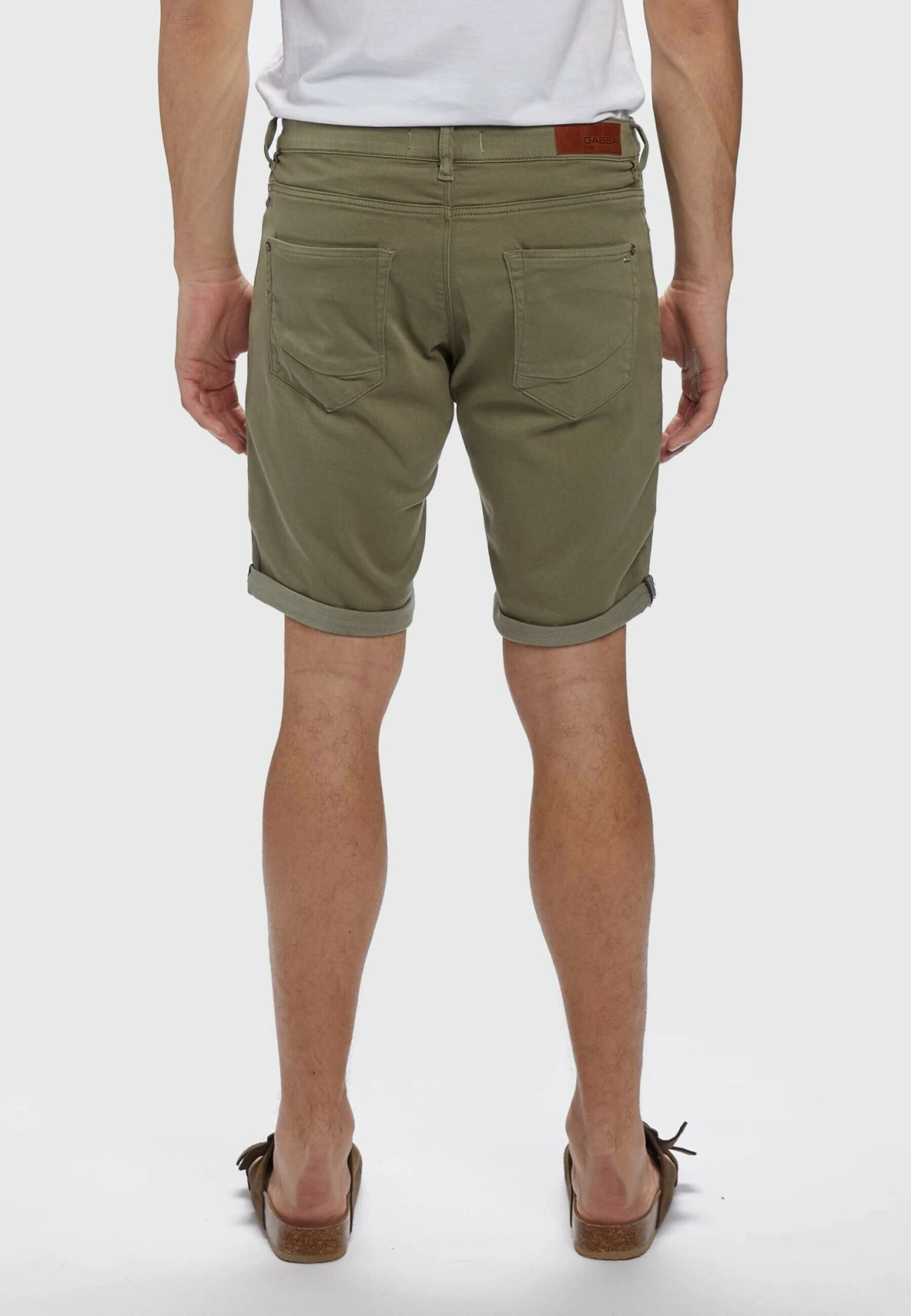 Gabba Jason Sanza- Shorts - Deep Lichen Green 5 Gabba Jason Sanza- Shorts - Deep Lichen Green - immagine 3