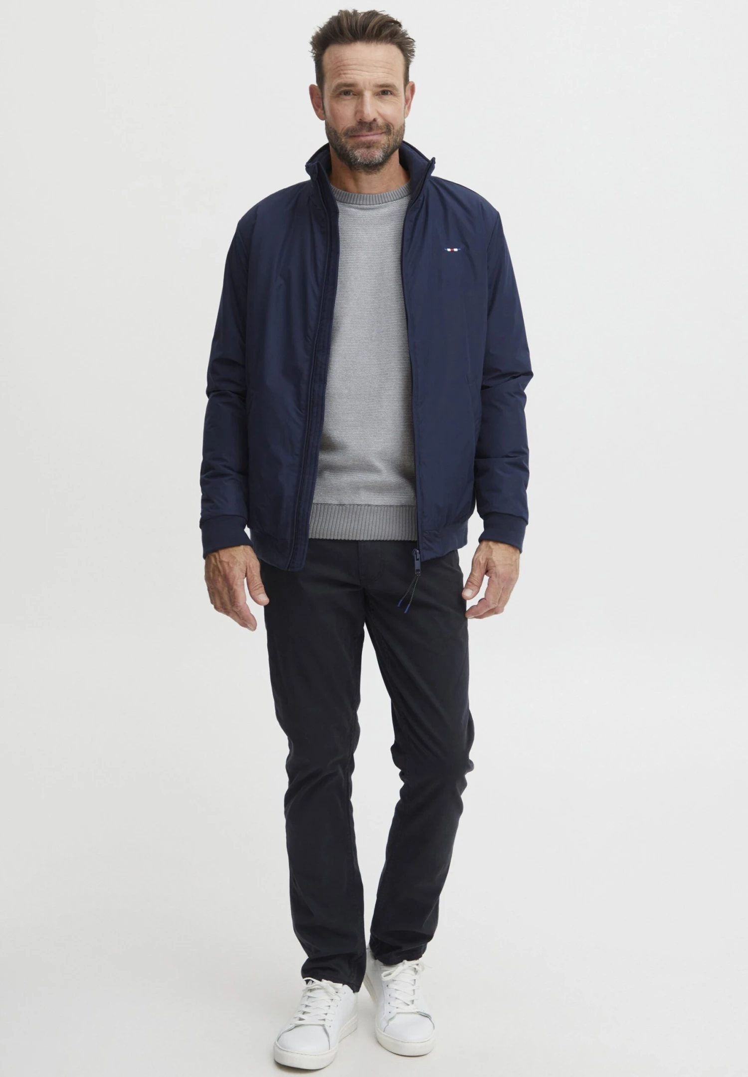 FqlaugeGiacca SportivaNavy Blazer Uomo Pantaloni Sportivi E Joggers FQ122T00N-K11 4 FqlaugeGiacca SportivaNavy Blazer Uomo Pantaloni Sportivi E Joggers FQ122T00N-K11 - immagine 2