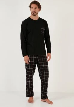 Regular Fit Set - Pigiama - Black