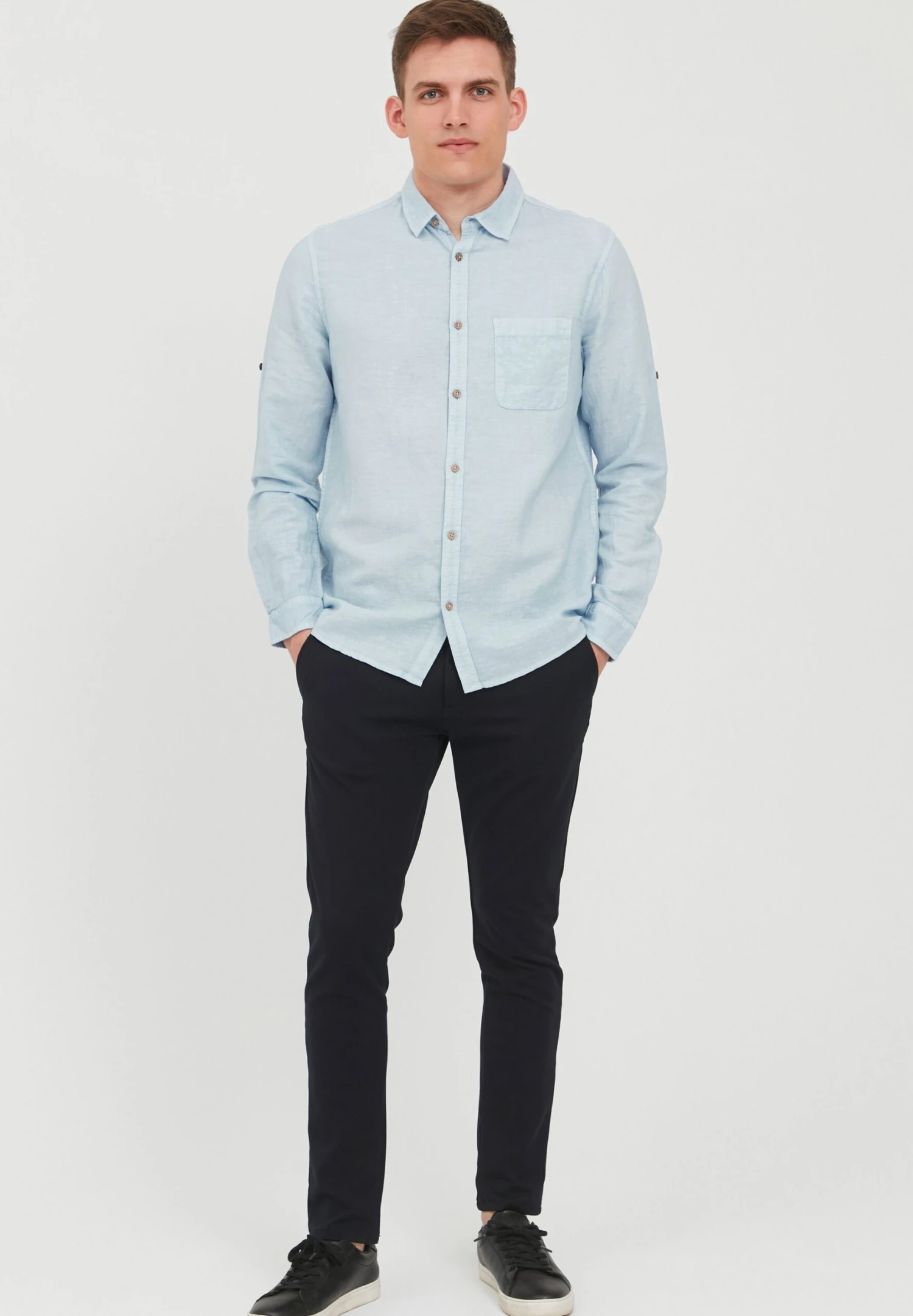 Solid SdstephanCamiciaSkyway Uomo Camicie BY222D000-K11 4 Solid SdstephanCamiciaSkyway Uomo Camicie BY222D000-K11 - immagine 2