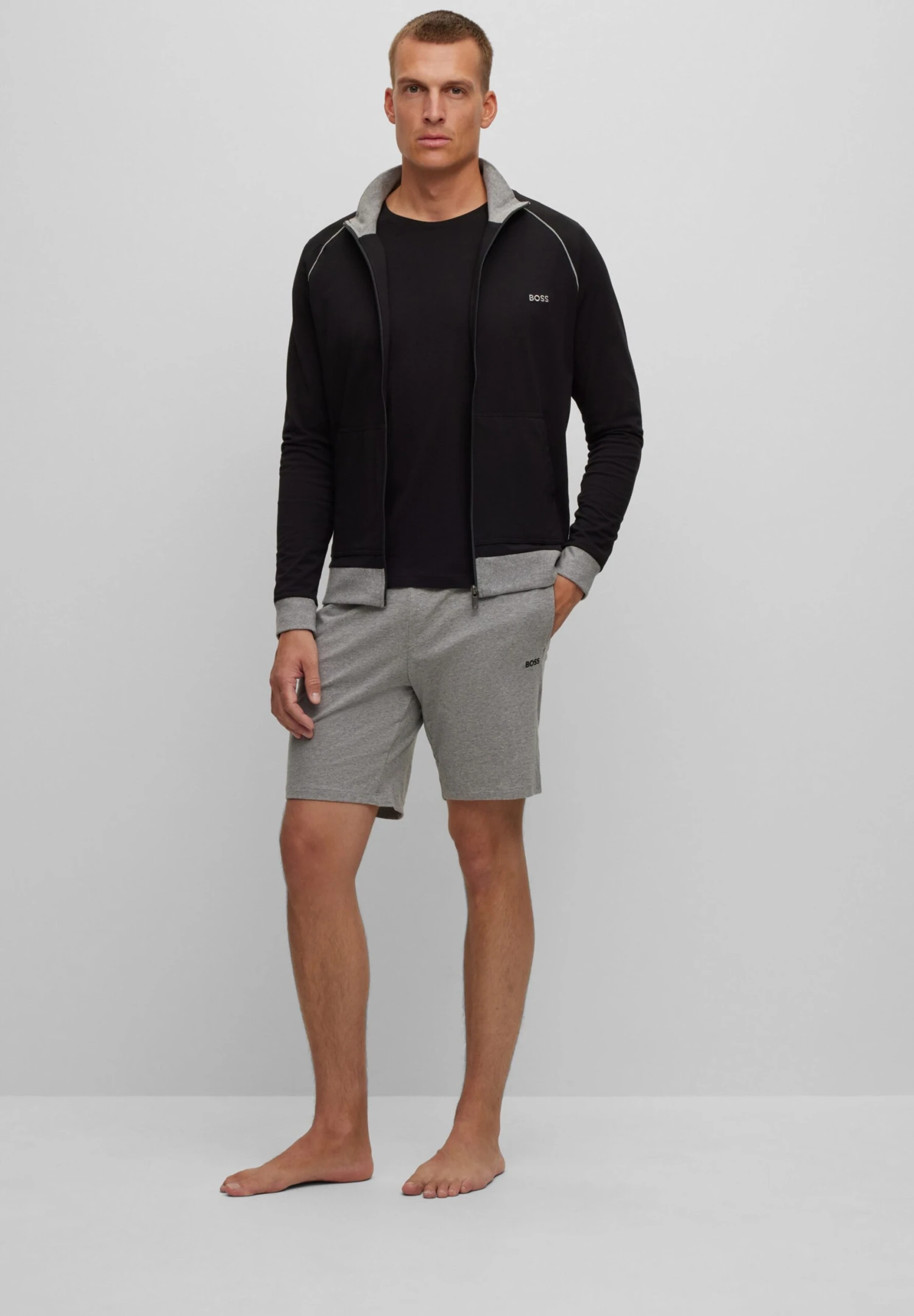 Boss Mix Match Maglia Del PigiamaBlack Uomo Per La Notte BB182N02U-Q11 4 Boss Mix Match Maglia Del PigiamaBlack Uomo Per La Notte BB182N02U-Q11 - immagine 2