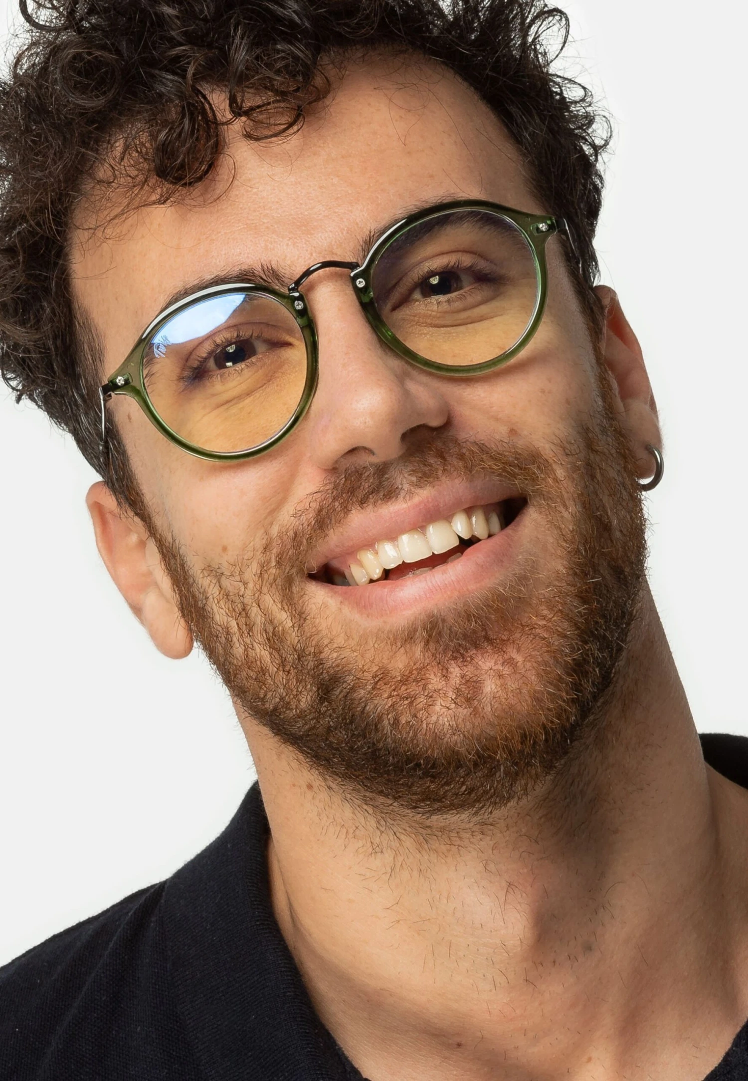 LinkeOcchiali Anti Luce BluSeafoam Green Uomo Occhiali Per Luce Blu TWK54K02C-M11 3 LinkeOcchiali Anti Luce BluSeafoam Green Uomo Occhiali Per Luce Blu TWK54K02C-M11