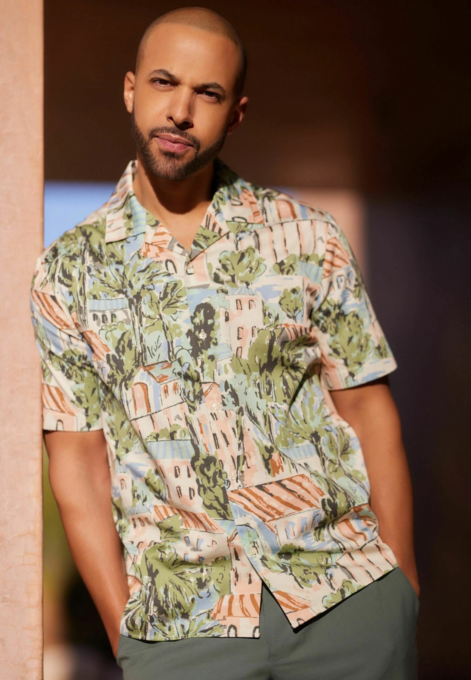 Next Short Sleeve Printed StandardCamiciaNeutral Uomo Camicie NX322D1MH-B12 3 Next Short Sleeve Printed StandardCamiciaNeutral Uomo Camicie NX322D1MH-B12